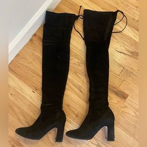 Stuart Weitzman Thigh High Suede Boots